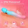 Powerful Double AV Massager Vibrator Female Magic WandP G-Spot Dildo Clitoris Nipple Stimulator for Women Sex Toys Couple Adults