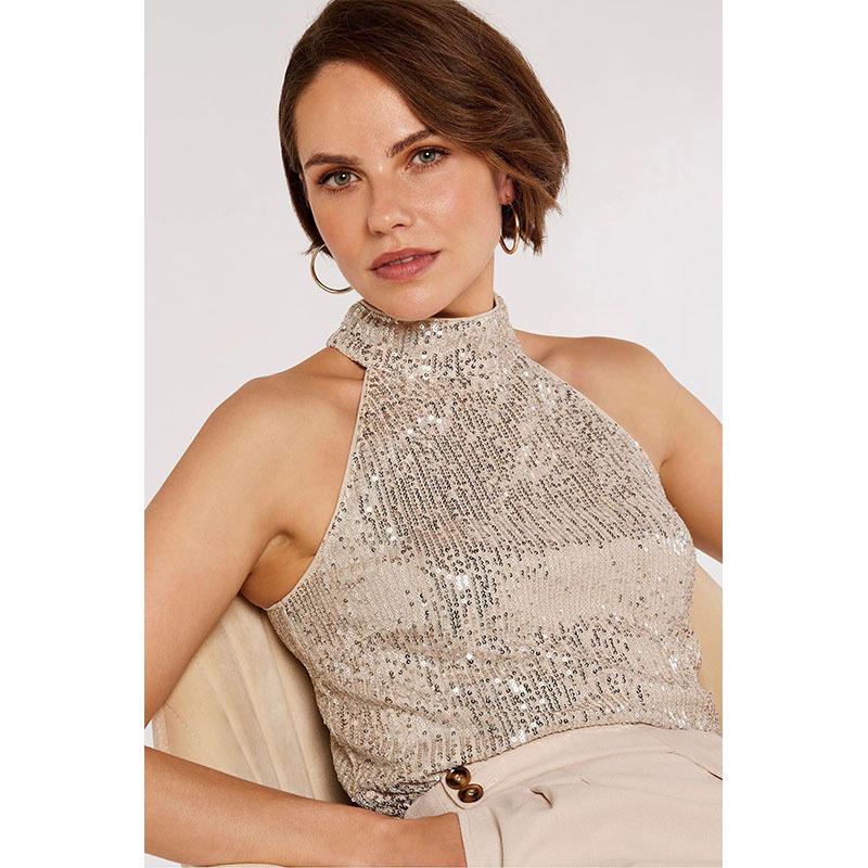 2023 Women's Sequin Camisole Vest - European & American Autumn Party Essential