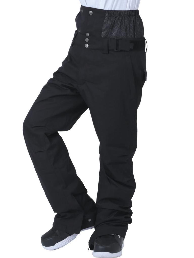 ICEPARDAL Water WL Snowwear Women's Snowboard/Ski Pants, WS-WL, 15,000mm Resistance, ICP-830, Black, Size, 2019-2020, Snowboard/Ski Pants,