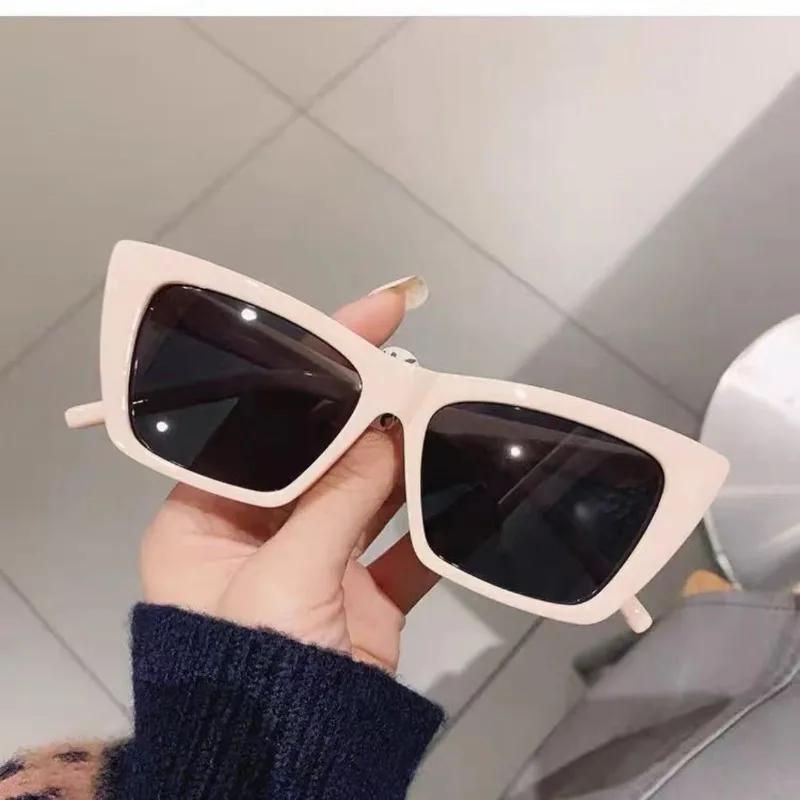 Cat Eye Vintage Sunglasses Women Designer Fashion Retro Mirror UV400 Protection Outdoor Shades Oculos De Sol