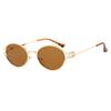 Fashion Small Sunglasses Designer Metal Frame UV Protection Optical Eyeglasses for Women Men Prescription Shades