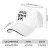 Washed Mens Baseball Cap Worlds Okayest DM Trucker Snapback Caps Dad Hat DnD Game Golf Hats