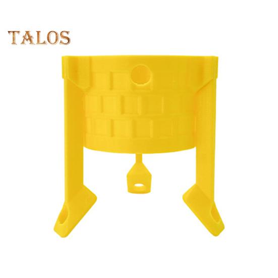 

Подставка для кока-колы, органайзер для стаканов, противоскользящая, универсальная, водонепроницаемая, устойчивая к ржавчине пластиковая стойка для хранения жёлтый