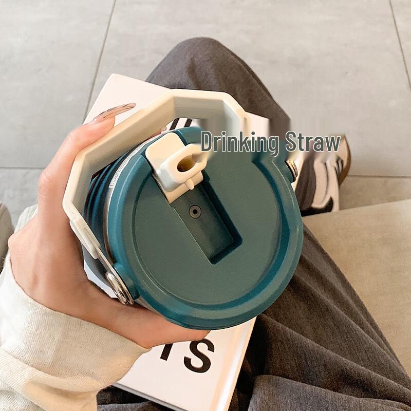 Bärbar isolerad termosmugg i 304 rostfritt stål