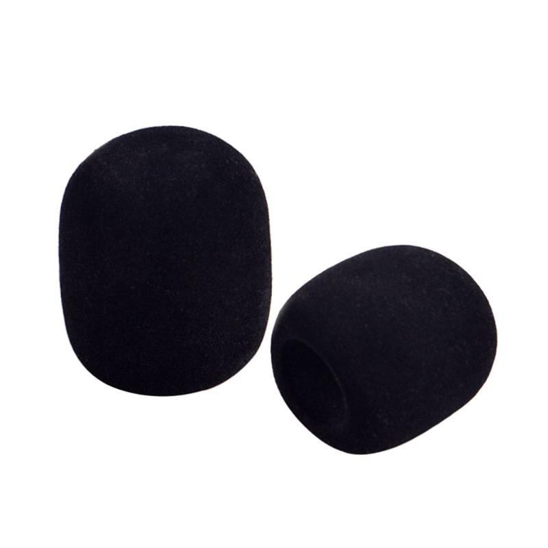 Foams Sponge Microphone Cap Mic Cover Soft Foam Cover Filter Sponge Grill Windscreen Cover Protect Microphone Blowout