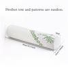 1pc Ergonomic Cervical Roller Pillow-Removable Washable Bamboo Leaf Design for Spine/Neck/Back/Leg Relief Travel Support