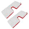 2Pcs Microfiber Mopping Pad Detachable Mop Cloth Replacement Fit for OCedar ProMist MAX Spray Mop