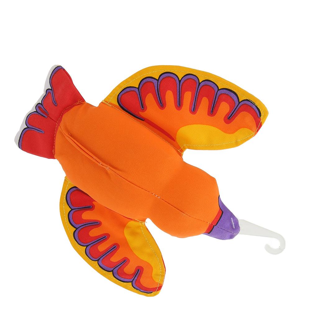 Bird Shaped Squeaky Dog Toy Dog Chew Toy Tooth Cleaning Toy with Squeak for Medium Sized Dog