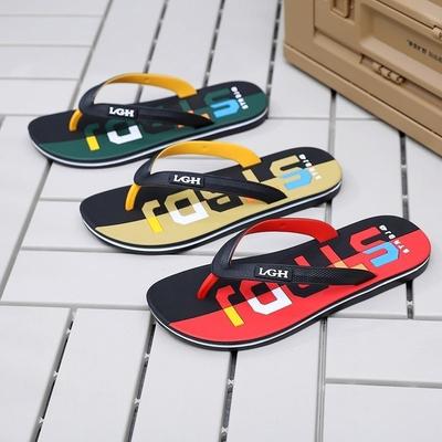 Strand Flip-Flops Flip-Flops Herren Hausschuhe für Herren Outdoor Sandalen Trendig Langlebig Rutschfest Lässige Herren-Flip-Flops