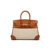 Autumn women's foreskin with canvas contrasting platinum bag, portable shoulder oblique span bag