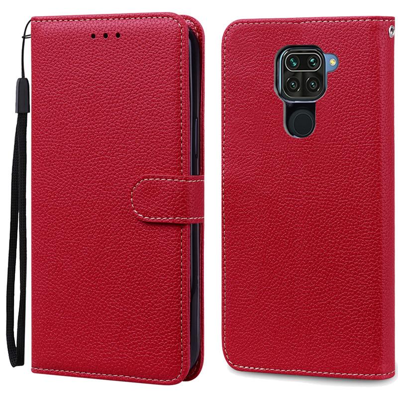 For Redmi Note 9 Case Soft TPU Leather Wallet Phone Case For Xiaomi Redmi Note 9 Note9 Case Flip Fundas For Redmi Note 9 Cover