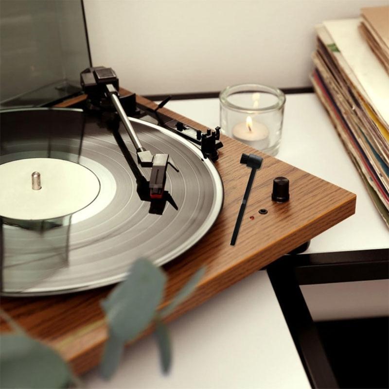Turntable Cartridge Styluses Brush Phono Needle Cleaner Needle Cleaning Brush Effectively Removes Dust Easy to Use