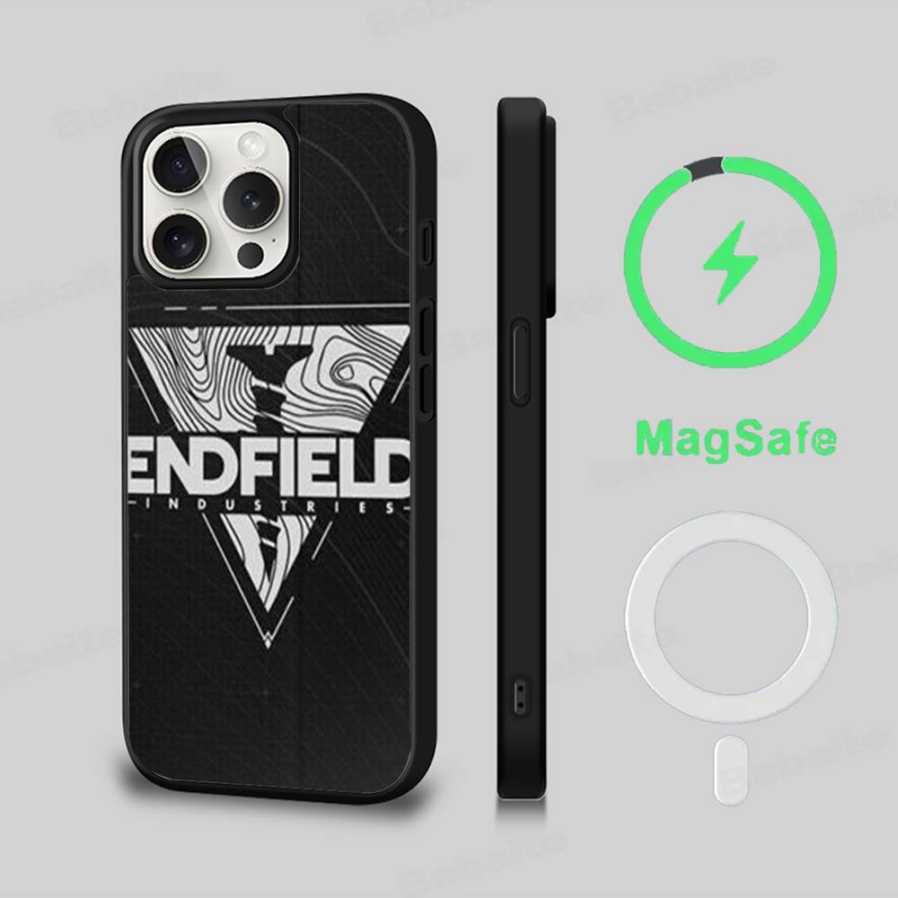 Popular Game A-Arknights E-Endfield For Magsafe Magnetic Case For IPhone 17 Air 16 15 14 13 12 11 Pro Max Plus Wireless
