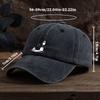 Seagull Sailboat Print Baseball Hat Unisex Outdoor Fashion Versatile Peaked Cap Trend