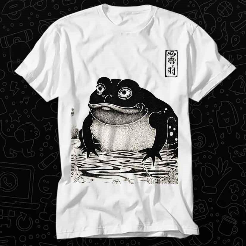 

Matsumoto Hoji Frog Star Japanese Selfie T Shirt 492 2XL