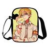 Ground bound teenager Hua Zijun animation peripheral messenger bag, primary and secondary school student schoolbag 3D full color printing double