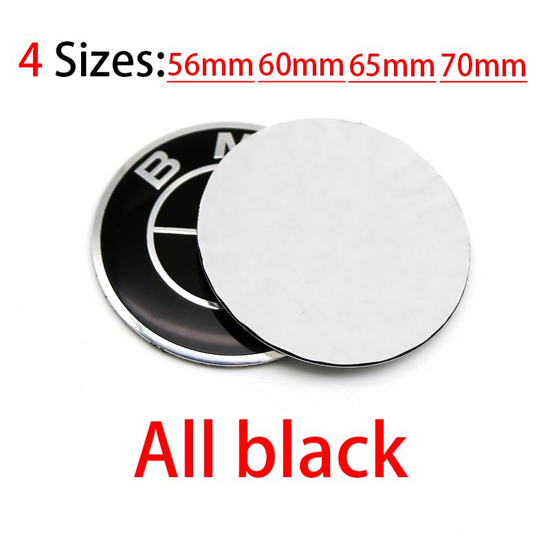 4Pcs 56/60/65/70MM Car Wheel Hub Cap Center Sticker Emblem For BMW G30 E60 F30 E90 G20 E46 F02 G28 Auto Badge Decal Accessories