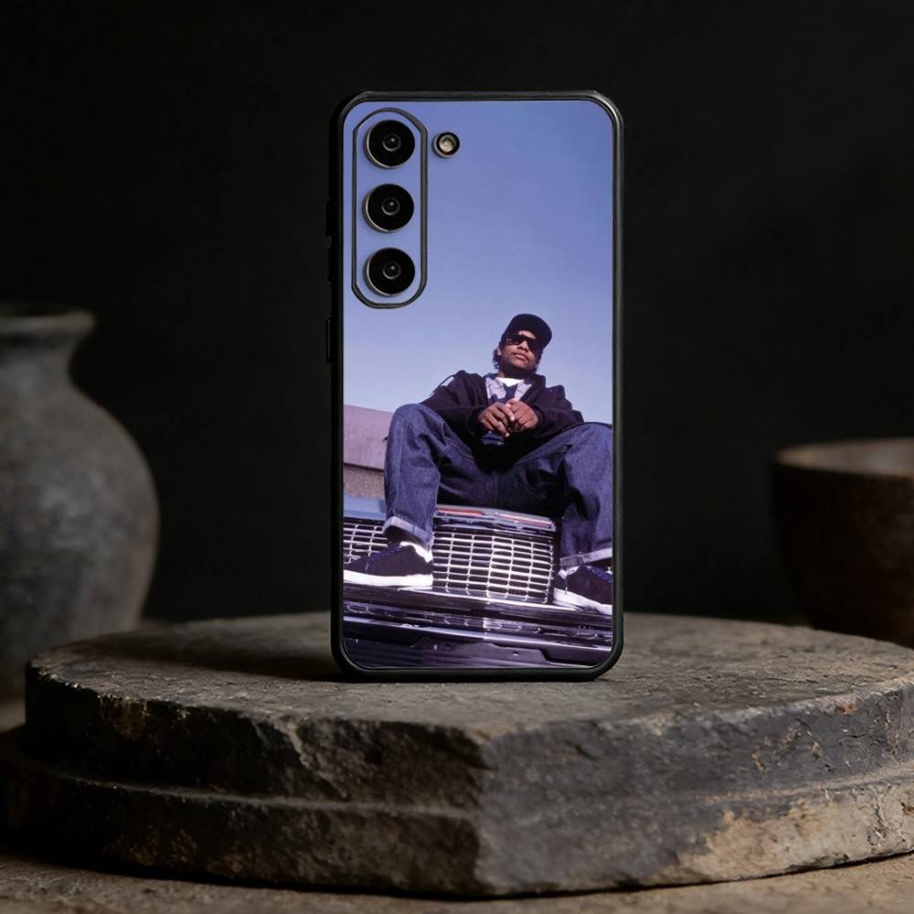 Rapper E-Eazy E Handyhülle Für Samsung Galaxy A13,21s,22,31,32,52,53,71,72,73,Weiche Schwarze Hülle