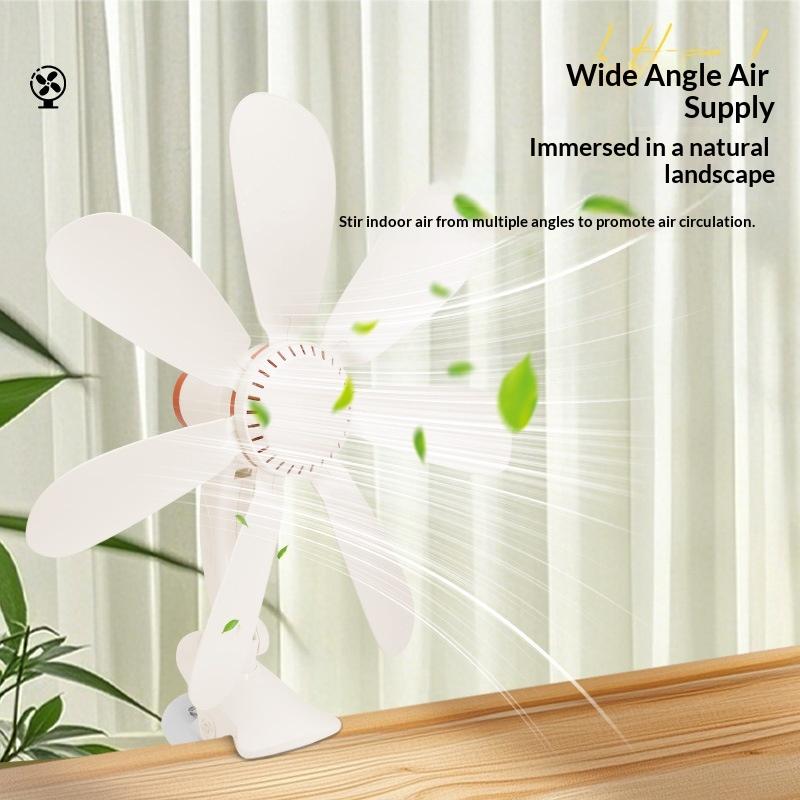 1 Set Quiet Corner Fans 16.5-Inch Wall Mount Fan With Remote And Timer Small 5V Usb Fan For Bedroom Kitchens