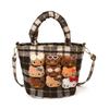 Bolso de Hombro Hello Kitty Hecho de Nailon Duradero Con Bolsillo para Móvil Para Mujer