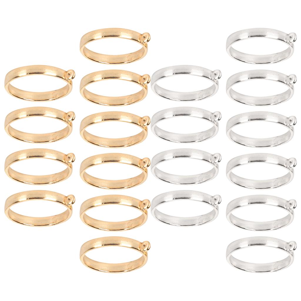 10PCS Round Hollow Frame Pendants for DIY Jewelry Making Findings Crafting Supplies