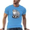 summer Tops Hattori  Classic harajuku Pallas's cat T-Shirt Blouse funny t shirts quick drying  workout shirts
