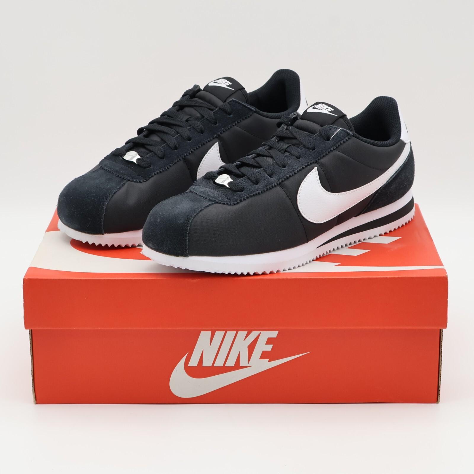 DZ2795-001 Nike Cortez Черно-белые (Женский) 12W
