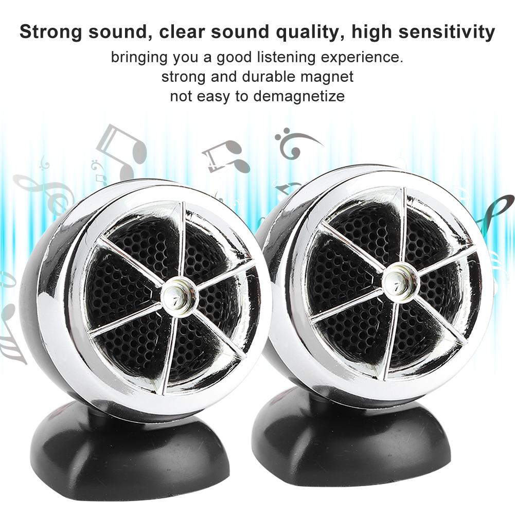 1200W 12V Tweeter   Horn Music Dome Loudspeaker for Car   System
