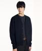 Siecle Comfort Round Neck Cardigan (Navy)