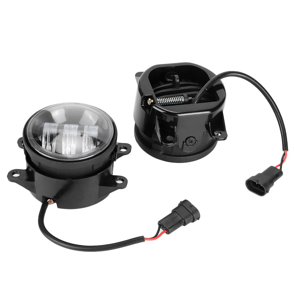 2pcs 4inch 20W High Power Fog Light LED Dual Color Lamp Car Accessories Fit for Honda