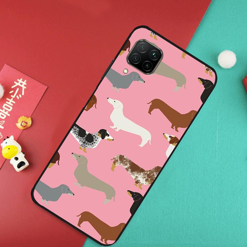 

Dachshund Dackel Dog For Huawei Nova Y73 Y70 Y72 Y60 Y90 Y61 Y91 8i 7i 11i 12i 12s 9 10 SE P20 P30 P40 Lite Case Huawei Nova 11i