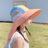 With Neck Flap Strap Baby Sun Hat UV Protection Bucket Hat New Beach Hats  Kids