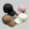 Retro Personal Simple Solid Baseball Hats New Men Women Sunshade Broken Style Versatile Distress Fashion Street Ins Peaked Caps