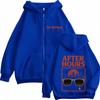 The Weeknd After Hours Til Dawn Tour  Print Zipper Hoodie Men Women Fashion Sweatshirts Long Sleeves Casual Zip Up Jacket