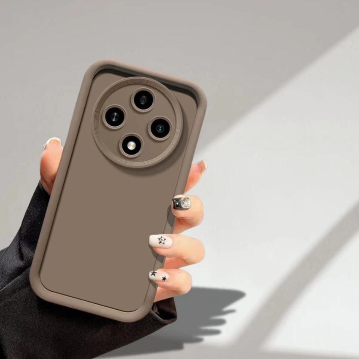 

Для чехла Xiaomi Redmi 14C Чехол Xiaomi Redmi 14C 4G Funda Роскошный ТПУ Ударопрочный Мягкий Силиконовый Чехол для Телефона Для Xiaomi Redmi 14C Redmi 14C 4G коричневый