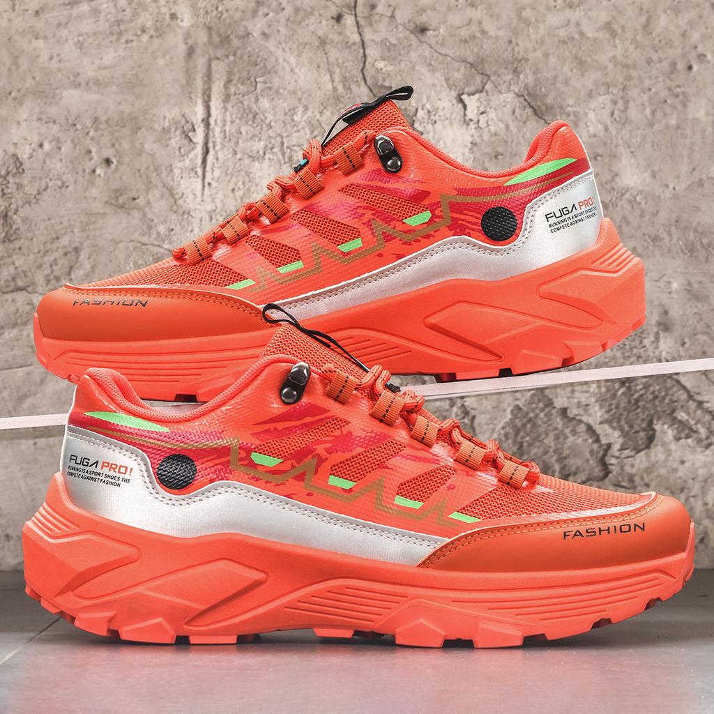 Mens Trail Running Shoes Outdoor Lightweigh Sport Sneakers Salo Fashion Non Slip Breathable Male Walking Training Gym Shoes