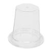 Coffee Ground Dosing Cup PC Antistatic Transparent Coffee Powder Feeder Dosing Cup for Portafilter Basket