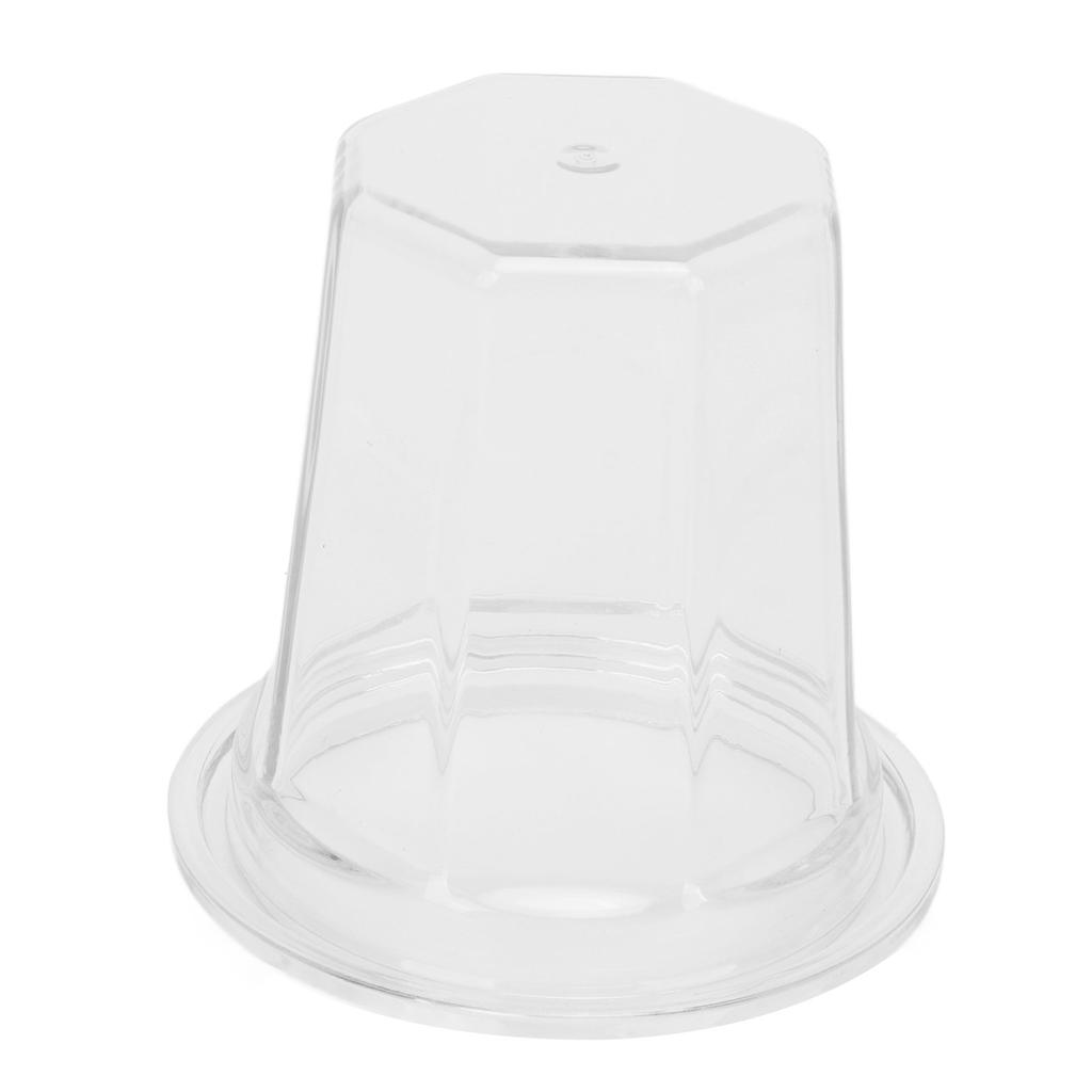 Coffee Ground Dosing Cup PC Antistatic Transparent Coffee Powder Feeder Dosing Cup for Portafilter Basket