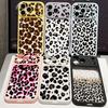 Leopard Print Case For iPhone 17 Pro Max Hybrid TPU+PC Clear Back Hard Cover For iPhone 16 15 14 13 Pro Max