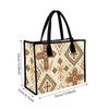 Bohemian Tribal Pattern Tote Bag Fashion Shoulder Bag For Daily Use