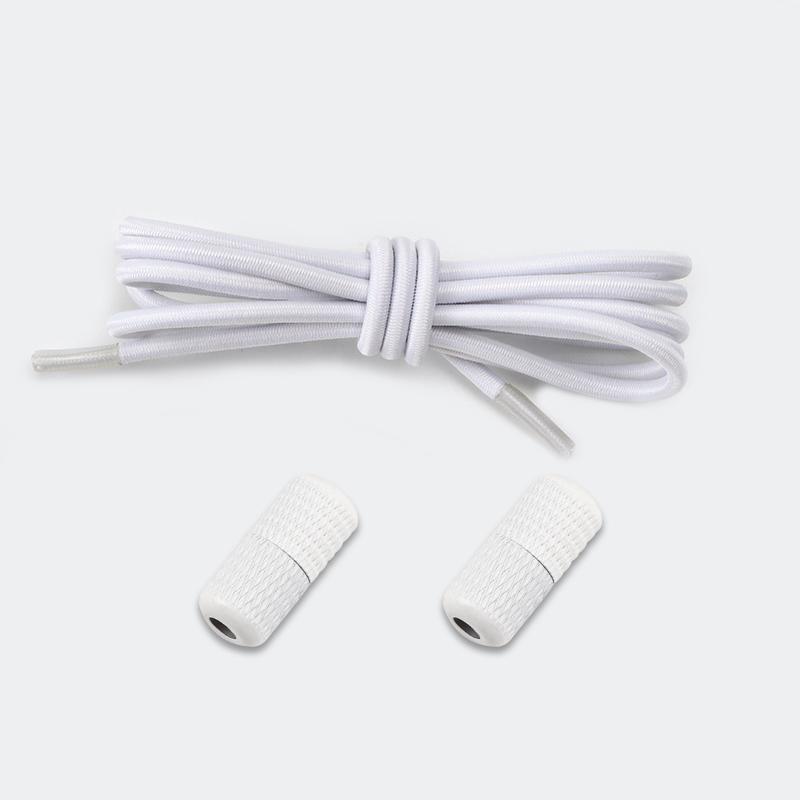 Zapatillas con Cordones Elásticos Zapatos Sin Atar Cordones Redondos para Zapatos Sin Cordones Niños Adulto Cordones Rápidos Bandas de Goma para Zapatos