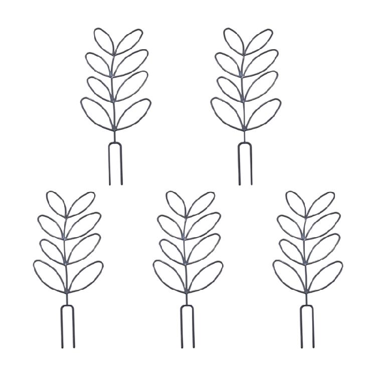 Adjustable PP Plant Support Structure For Flower Pots Climbing Roses Healthy Growth Of Ivies And Other Vine 5 Pack