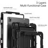 For iPad Pro 11 12.9 13 Inch Case Shockproof Stand Tablet Cover iPad Air 11 4 5 10.9 10th 11th Generation Cases+PET Screen+Strap