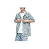 Vans Bandana Allover-Print Logo Poloshirt Herren Hemden Grün VN0A5KMOYV2