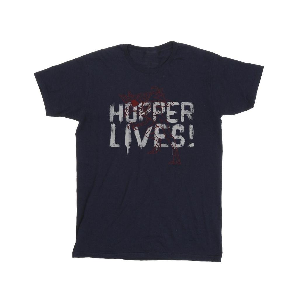 Netflix Mens Stranger Things Hoppers Live T-Shirt