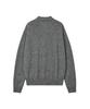 REST&RECREATION Wool Polo Knit Top - Charcoal