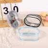 Doll Display Storage Bag Thicken Transparent Organizer Bag Portable Dust-Proof Case Pvc Mystery Box Cute Doll Bag Organization