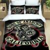 Sons Of Anarchy Retro Bedding Set For Bedroom Soft Modern Bedspreads Comefortable Kids Duvet Cover Quilt Cover And Pillowcase