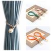 2pcsA Pair of Curtain Hanging Ball Buckles Simple Modern Tassel Accessories Straps Tie Rope Living Room Decoration Hanging Beads