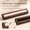 Wood Ring Holder Soft Lining Ring Storage Rack Jewelry Organizer Tray  Jewelry Shop